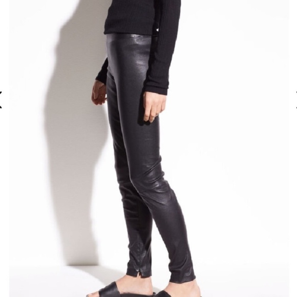 Vince Leather Leggings